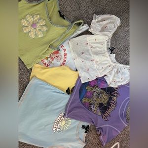 Forever 21 baby tee and tank top bundle